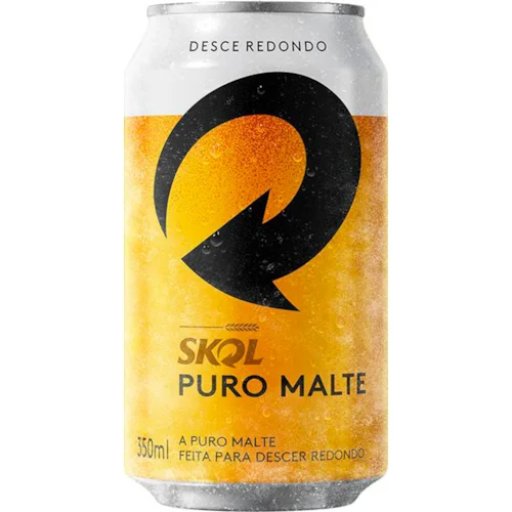 SKOL PURO MALTE LATA 350ML