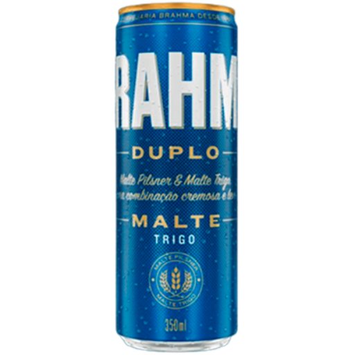 BRAHMA DUPLO MALTE TRIGO LATA 350ML
