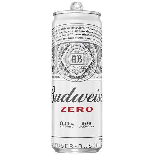 BUDWEISER ZERO LATA 350ML