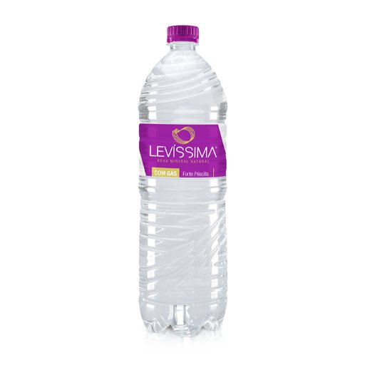ÁGUA LEVÍSSIMA C/ GÁS 1,5L 