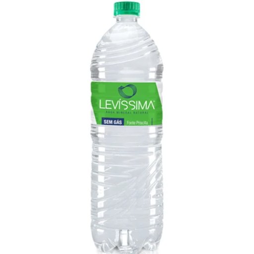 ÁGUA LEVÍSSIMA S/ GÁS 1,5L 