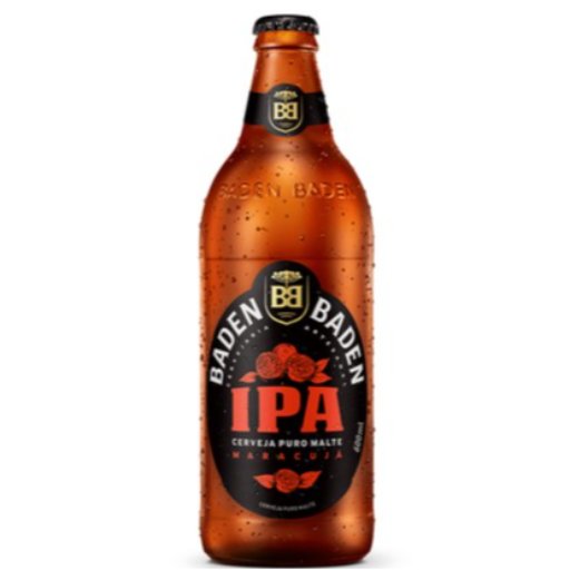 BADEN BADEN IPA MARACUJA 600ML - DESCARTÁVEL