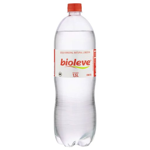 ÁGUA BIOLEVE C/GÁS 1,5L